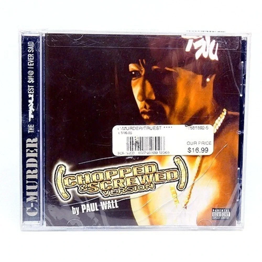 Truest $#!@ I Ever Said Chopped & Screwed Version by C-Murder CD 2005 NEW RARE c - Picture 1 of 2